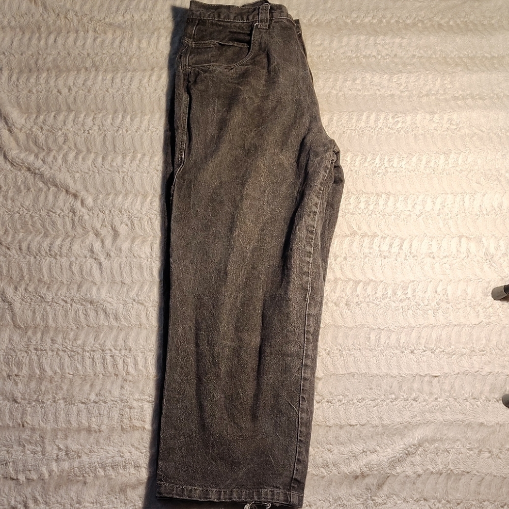 Anchor Blue Black Denim Jeans - Picture 10 of 11